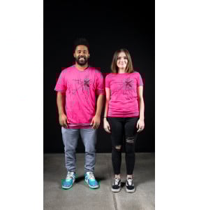 Breast Cancer Awareness Xidax T-Shirt Bell Cut Pink