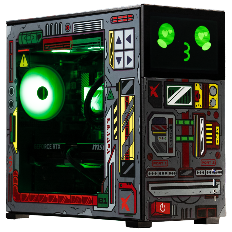 ROBOT XEN BLACK RTX 5080 + R7 9800X3D
