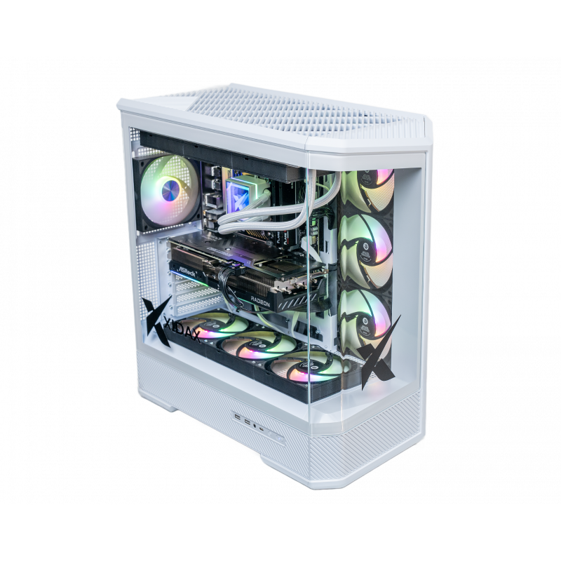  X-6 RX 9070XT + i9 14900KF TENRAI WHITE 