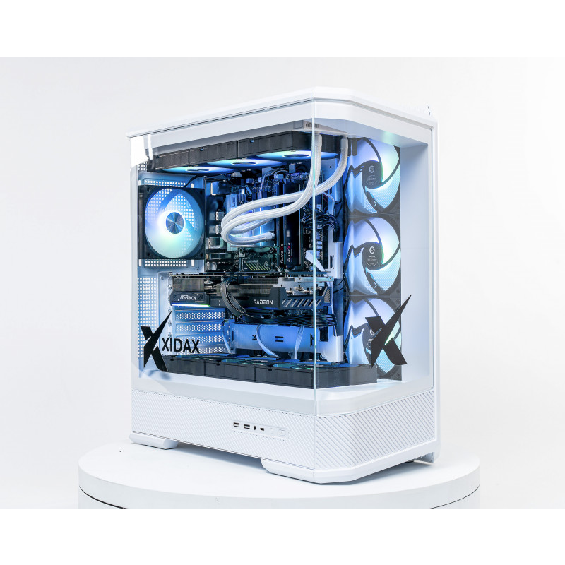  X-6 RX 9060XT + RYZEN 7 7700X TENRAI WHITE 