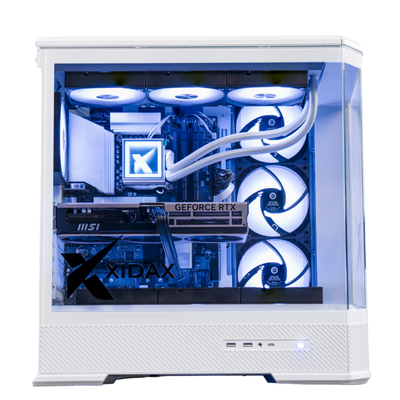 X-6 RTX 5080 + U9 285K TENRAI WHITE Prebuilt Gaming PC | Xidax