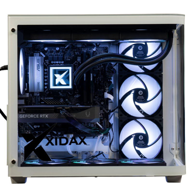 X-6 RTX 5060TI + i7 14700KF ONAMI WHITE - Prebuilt Gaming PC | Xidax