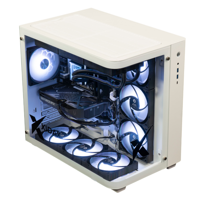 X-6 RTX 5060TI + i7 14700KF ONAMI WHITE - Prebuilt Gaming PC | Xidax