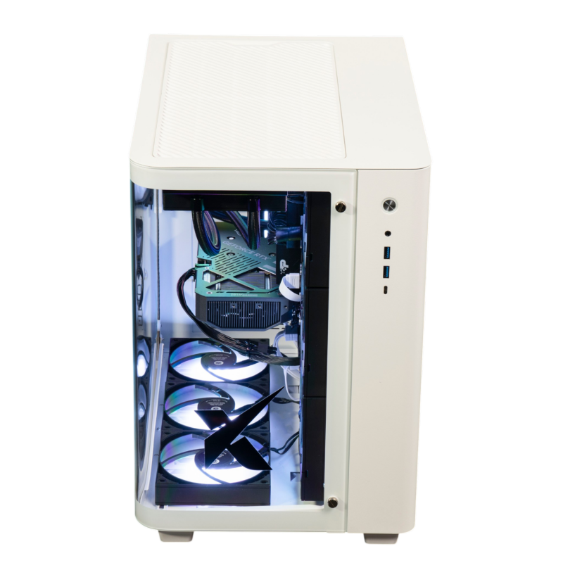 X-6 RTX 5060TI + i7 14700KF ONAMI WHITE - Prebuilt Gaming PC | Xidax