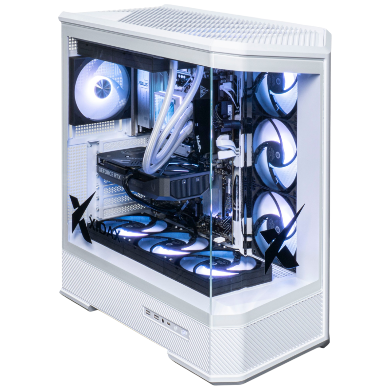X-6 RTX 5060Ti + R7 7700X TENRAI WHITE - Prebuilt Gaming PC | Xidax